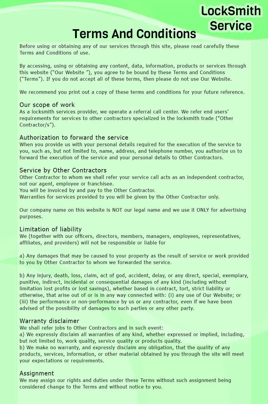 Westwood PA Locksmith Store, Westwood, PA 412-460-4319 - terms-ls